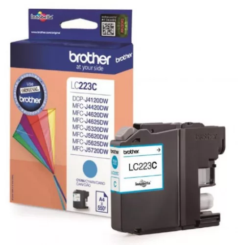 Brother LC223C Cyan Eredeti Tintapatron