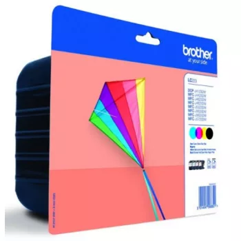   Brother LC223BKCMY Eredeti Tintapatron csomag BKCMY 11 ml + 3*5,9 ml