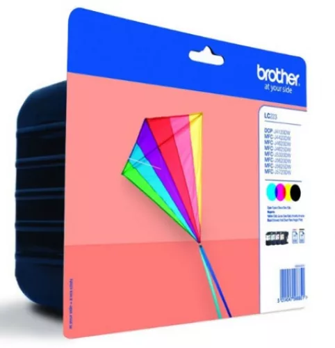Brother LC223BKCMY Eredeti Tintapatron csomag BKCMY 11 ml + 3*5,9 ml