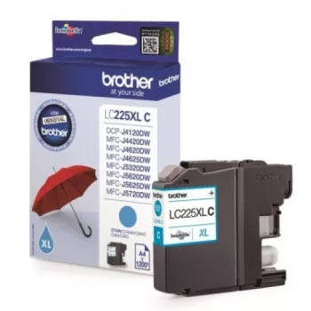 Brother LC225XLC Cyan Eredeti Tintapatron