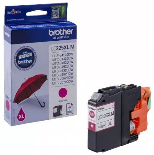 Brother LC225XLM Magenta Eredeti Tintapatron