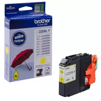 Brother LC225XLY Yellow Eredeti Tintapatron