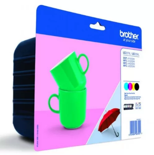 Brother LC227XLBKCMY Eredeti Tintapatron csomag (LC227XLBK + LC225XL CMY)