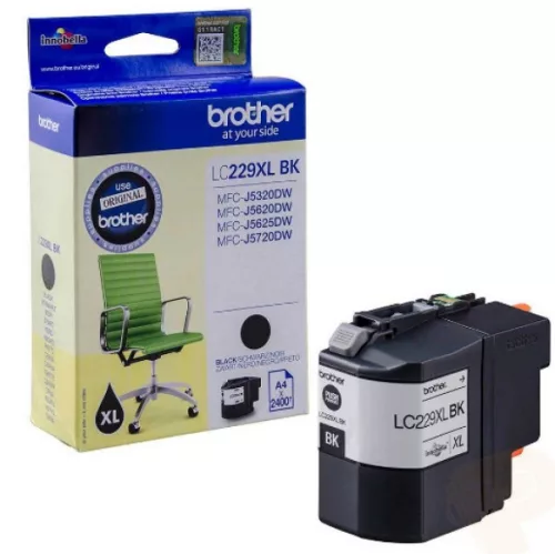 Brother LC229XLBK Black Eredeti Tintapatron
