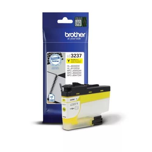 Brother LC3237Y Yellow Eredeti Tintapatron
