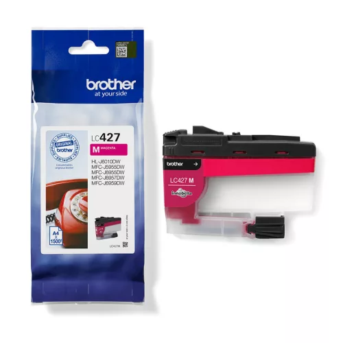 Brother LC427M Eredeti Tintapatron Magenta