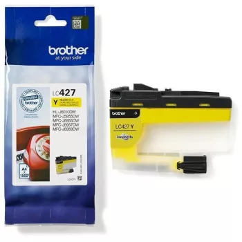 Brother LC427Y Eredeti Tintapatron Yellow