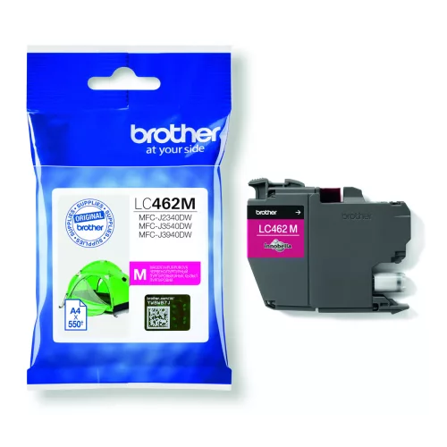 Brother LC462M Eredeti Tintapatron Magenta