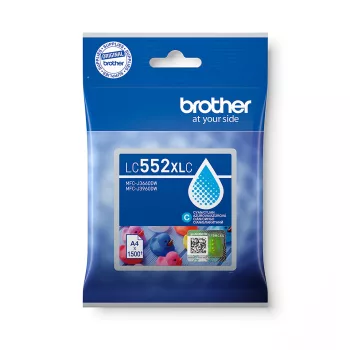 Brother LC552XLC Eredeti Tintapatron Cyan