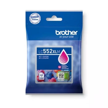 Brother LC552XLM Eredeti Tintapatron Magenta