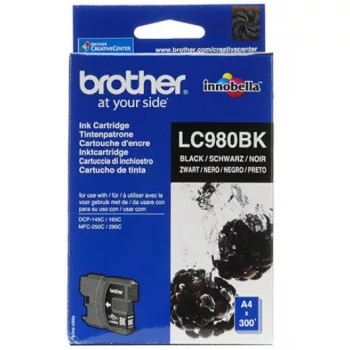 Brother LC980BK Black Eredeti Tintapatron
