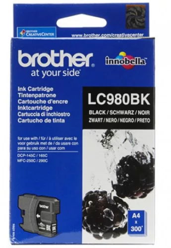 Brother LC980BK Black Eredeti Tintapatron