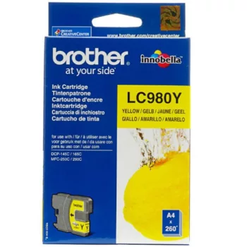 Brother LC980Y Yellow Eredeti Tintapatron