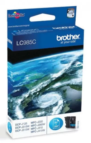 Brother LC985C Cyan Eredeti Tintapatron
