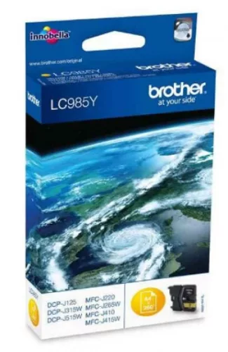 Brother LC985Y Yellow Eredeti Tintapatron