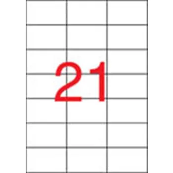   Etikett, univerzális, 70x42,4 mm, APLI, 10500 etikett/csomag