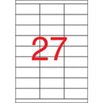 Etikett, univerzális, 70x30 mm, APLI, 2700 etikett/csomag