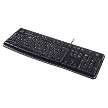   Billentyűzet, vezetékes, USB, HUN, LOGITECH "K120"
