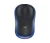 Egér, vezeték nélküli, optikai, közepes méret, USB, LOGITECH "M185", kék