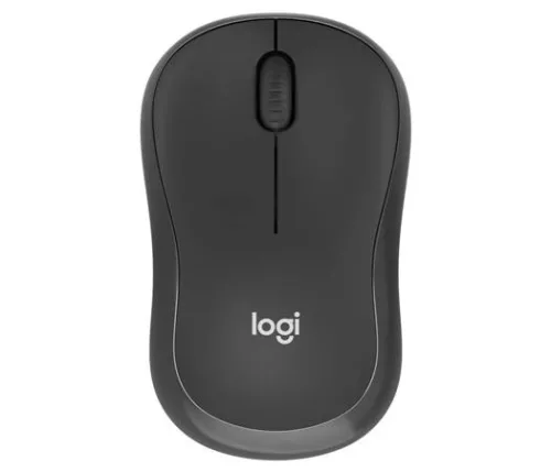 Egér, vezeték nélküli, optikai, csendes, BT, LOGITECH, "M240", grafitszürke