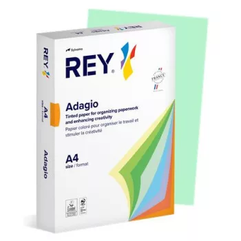   Másolópapír, színes, A4, 80 g, REY "Adagio", pasztell zöld