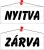 Információs tábla, 22x8,5 cm, kétoldalas, "Nyitva/Zárva", fehér
