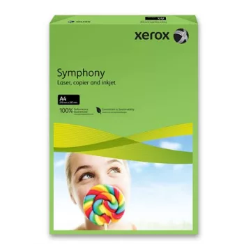  Másolópapír, színes, A4, 80 g, XEROX "Symphony", sötétzöld (intenzív)