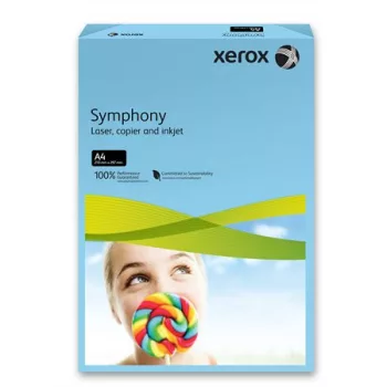   Másolópapír, színes, A4, 80 g, XEROX "Symphony", sötétkék (intenzív)