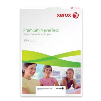   Speciális média, téphetetlen, A4, 95 mikron, műanyag alapú, vízálló, XEROX "Nevertear"