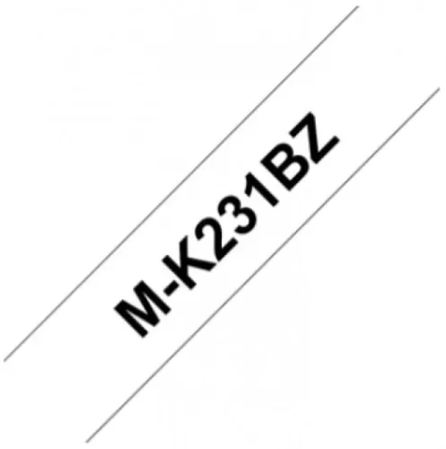 Brother MK-231BZ 12 mm széles 8 m hosszú szalagkazetta