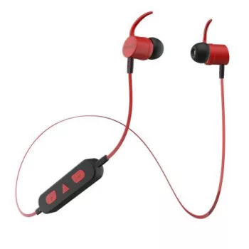   Fülhallgató, vezeték nélküli, Bluetooth 5.1, mikrofonnal, MAXELL "Solid", piros