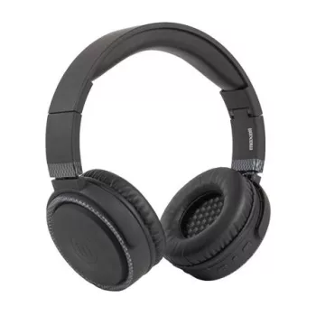   Fejhallgató, vezeték nélküli, Bluetooth, mikrofon, MAXELL "B-52", fekete