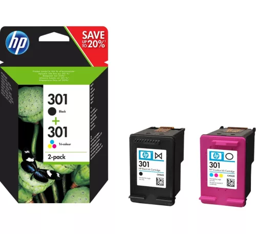 HP 301 N9J72AE Eredeti Tintapatron Multipack