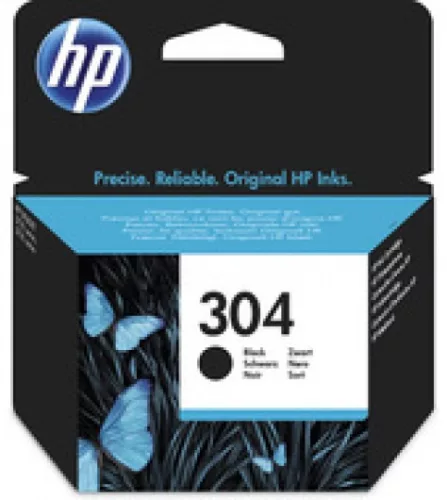HP 304 Black N9K06AE Eredeti Tintapatron