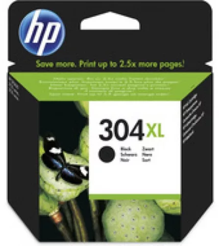 HP 304XL Black N9K08AE Eredeti Tintapatron