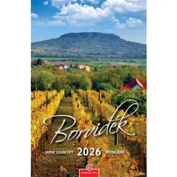 Naptár, fali, CSG "Borvidék"