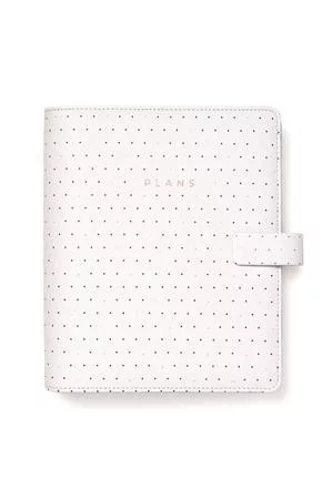 Kalendárium, gyűrűs, betétlapokkal, A5, FILOFAX "Moonlight", fehér