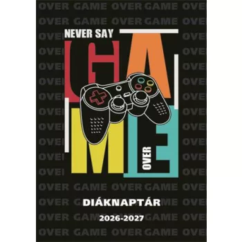   Diáknaptár, 2026/2027 tanév, B6, heti, TOPTIMER "Gamer"