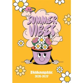   Diáknaptár, 2026/2027 tanév, B6, heti, TOPTIMER "Summer"