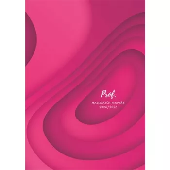   Hallgatói naptár, 2026/2027 tanév, A5, heti, TOPTIMER, pink