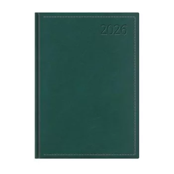  Naptár, tervező, A4, heti, TOPTIMER "Traditional", zöld