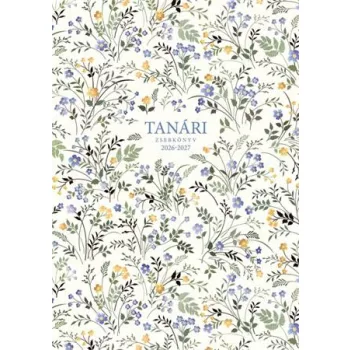   Tanári zsebkönyv, 2026/2027 tanév, A5, heti, TOPTIMER, "Kisvirág"