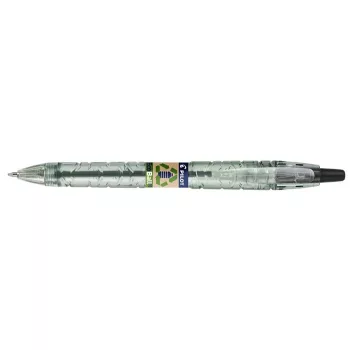   Golyóstoll, 0,27 mm, nyomógombos, PILOT "B2P EcoBall", fekete