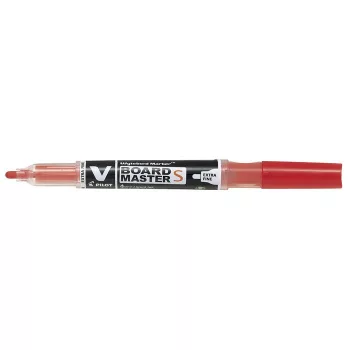   Táblamarker, 1,3 mm, EF, kúpos, PILOT "V-Board Master S", piros