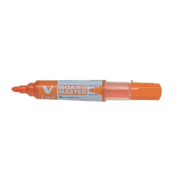   Táblamarker, 2,3 mm, kúpos, PILOT "V-Board Master", narancssárga
