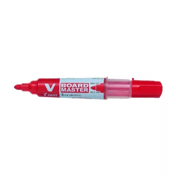   Táblamarker, 2,3 mm, kúpos, PILOT "V-Board Master", piros