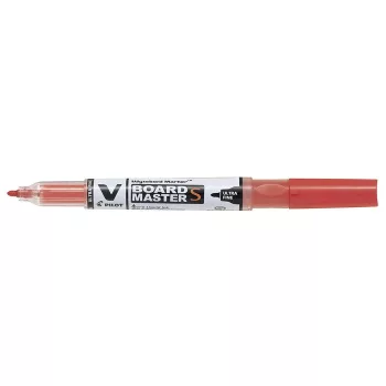   Táblamarker, 0,8 mm, UF, kúpos, PILOT "V-Board Master S", piros