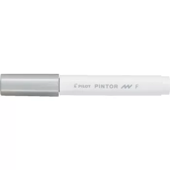 Dekormarker, 1 mm, PILOT "Pintor F", ezüst