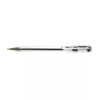   Golyóstoll, 0,35 mm, kupakos, PENTEL "Superb BK77", fekete