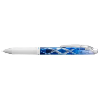   Zseléstoll, 0,25 mm, nyomógombos, PENTEL "EnerGel BLN75 Kiriko, Flying Arrow", kék